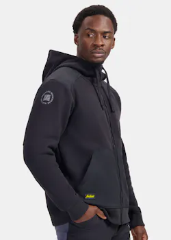 Snickers 2875 Sweat à capuche zippé Cordura® Tech chauffant coupe standard réfléchissant thumbnail (vignette)