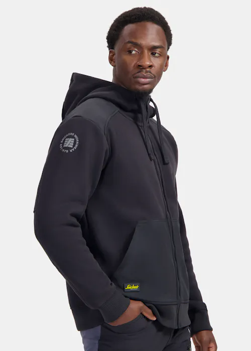 Snickers 2875 Sweat à capuche zippé Cordura® Tech chauffant coupe standard réfléchissant
