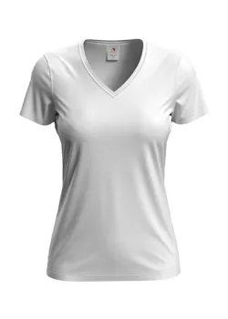 Stedman 2700 T-shirt V-Neck Classic-T SS Regular Fit Dames miniatuur