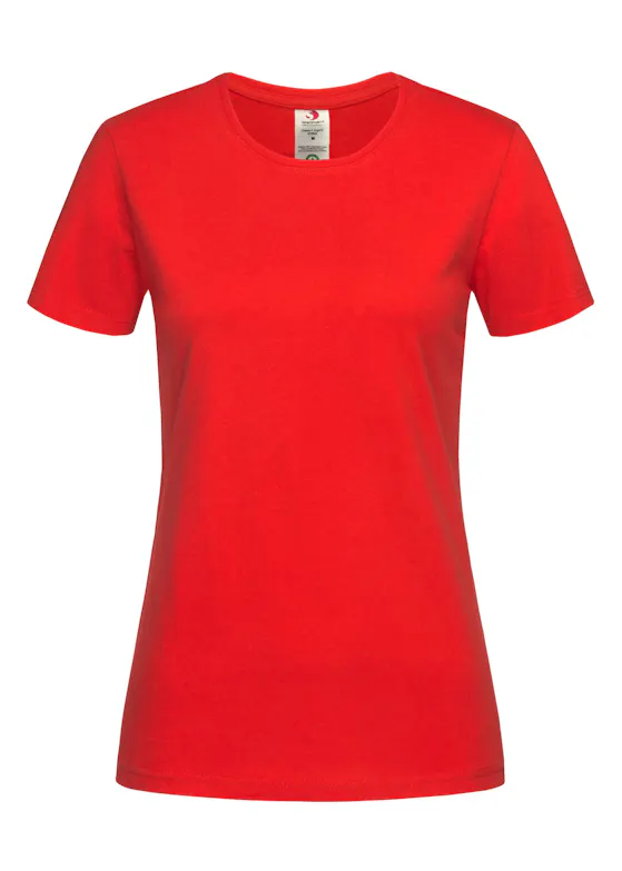 Stedman 2620 T-shirt Crewneck Classic-T Organic Regular Fit Dames