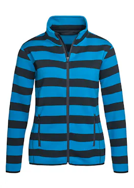 Stedman Polar Fleece Strickjacke Striped for Her