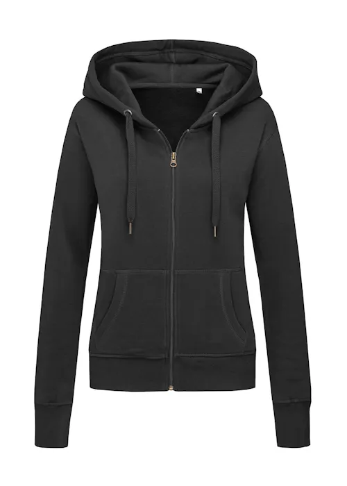 Stedman 5710 Sweat-shirt à capuche zippé coupe standard pour femmes