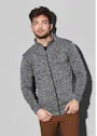 Stedman 5850 Cardigan Knit Fleece Regular Fit miniatuur