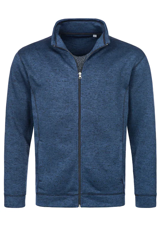 Stedman 5850 Cardigan Knit Fleece Regular Fit