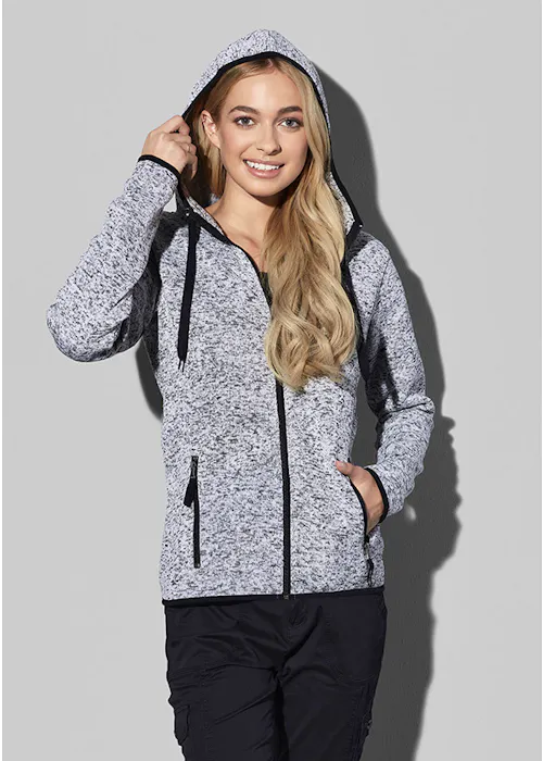 Stedman 5950 Cardigan Knit Fleece Regular Fit Dames