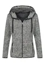Stedman gestricktes Obermaterial Fleece-Strickjacke for her Vorschaubild