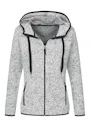 Stedman gestricktes Obermaterial Fleece-Strickjacke for her Vorschaubild