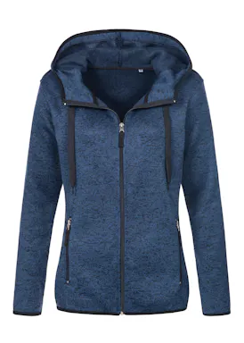 Stedman gestricktes Obermaterial Fleece-Strickjacke for her