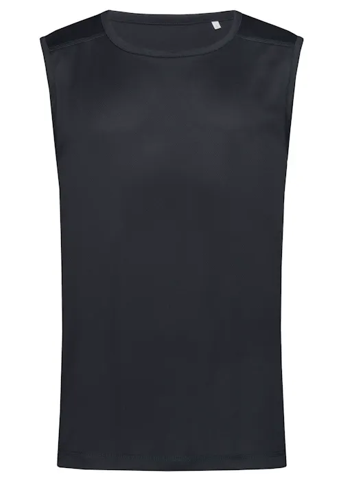 Stedman 8440 ärmelloses Mesh-T-Shirt Active-Dry Regular Fit