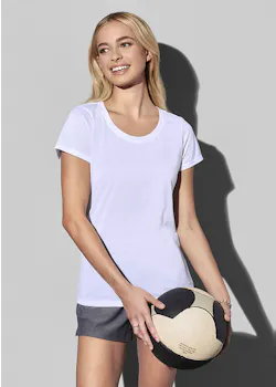 Stedman 8700 T-shirt CottonTouch Active-Dry SS Reflecterend Regular Fit Dames miniatuur