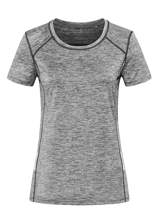 Stedman 8940 T-shirt Active Dry Reflective SS Reflecterend Slim Fit Dames