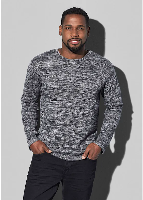 Stedman 9080 Sweater Knit Melange Comfort Fit