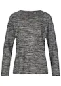 Stedman 9180 Sweatshirt gestricktes Obermaterial Melange Regular Damen-Fit Vorschaubild