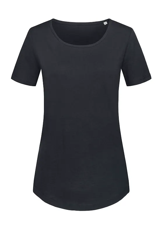 Stedman Slub 9320 T-shirt Crewneck Organic SS Comfort Fit Dames