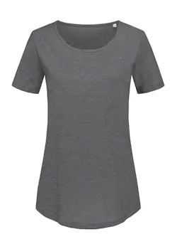 Stedman Slub 9320 T-shirt Crewneck Organic SS Comfort Fit Dames miniatuur