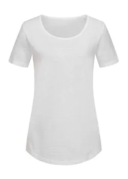 Stedman Slub 9320 T-shirt Crewneck Organic SS Comfort Fit Dames