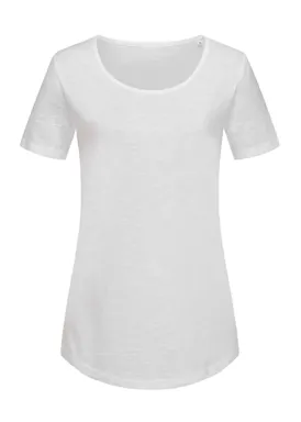 Stedman Slub 9320 T-shirt Crewneck Organic SS Comfort Fit Dames