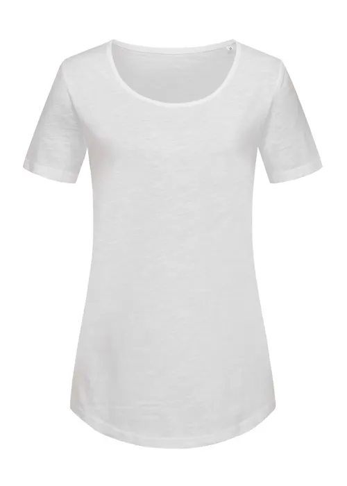 Stedman Slub 9320 T-shirt Crewneck Organic SS Comfort Fit Dames