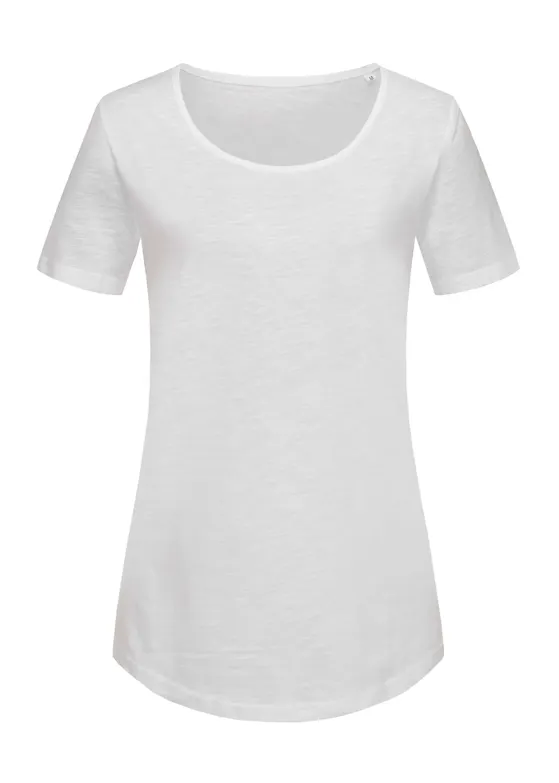 Stedman Slub 9320 T-shirt Crewneck Organic SS Comfort Fit Dames