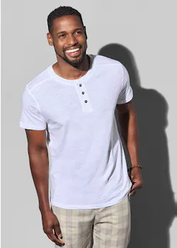 Stedman Henley Shawn 9430 T-shirt SS Regular Fit miniatuur