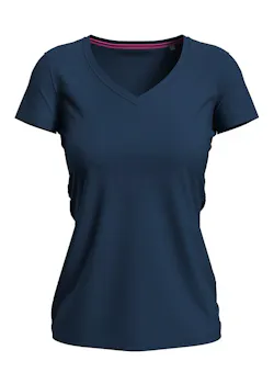 Stedman Claire 9710 T-shirt V-Neck SS Slim Fit Dames miniatuur