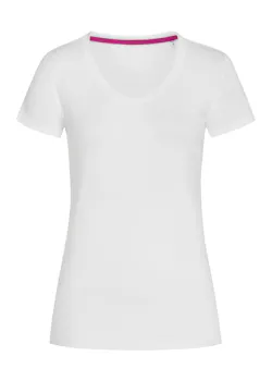 Stedman Claire 9710 T-shirt V-Neck SS Slim Fit Dames miniatuur