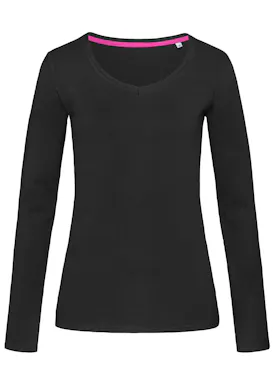 Stedman Claire 9720 T-shirt V-Neck LS Slim Fit Dames