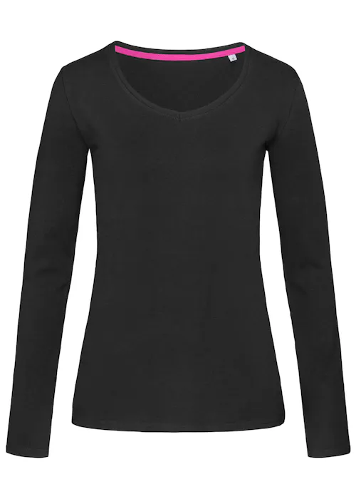 Stedman Claire 9720 T-shirt V-Neck LS Slim Fit Dames