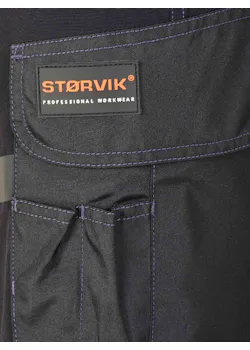 Storvik 4-way Stretch Korte Werkbroek Stijn miniatuur