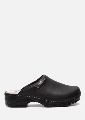 Strövels 303 Schwarz OB Clog