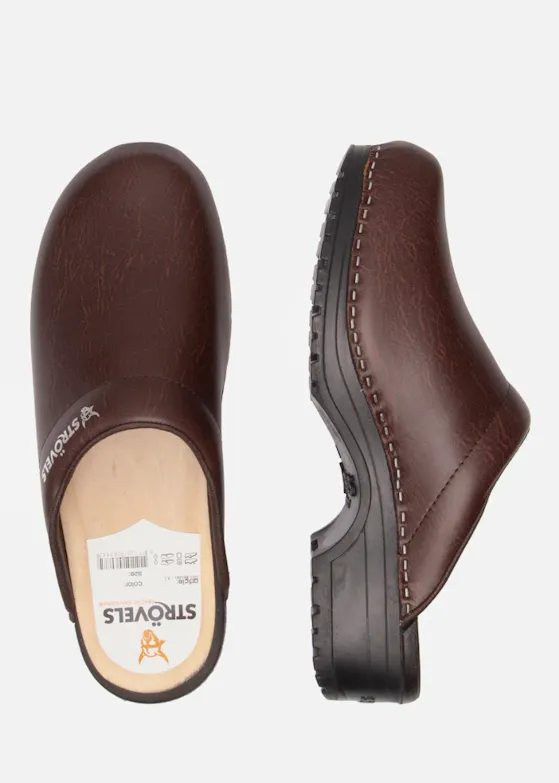 Strövels 303, Braun, OB Clog