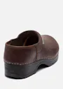 Strövels 304 Braun OB Clog Vorschaubild