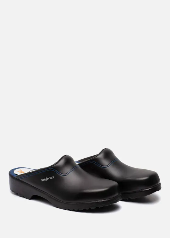 Strövels Flex 923, schwarz, OB Clog