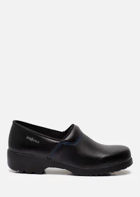 Strövels Flex 933 schwarz OB Clog