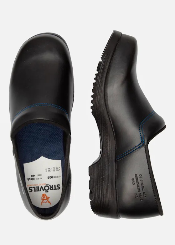 Strövels Flex 933 schwarz OB Clog