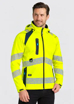 SYNQ Deteqtor 601WA2TUS Softshell Jas Reflecterend