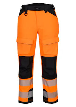 Portwest PW3 Harnas Broek T142 Hi-Vis Stretch Waterafstotend