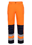 High Vis Oranje/Marineblauw