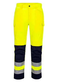 Portwest Werkbroek T143 Hi-Vis Mesh Panel Stretch Reflecterend miniatuur