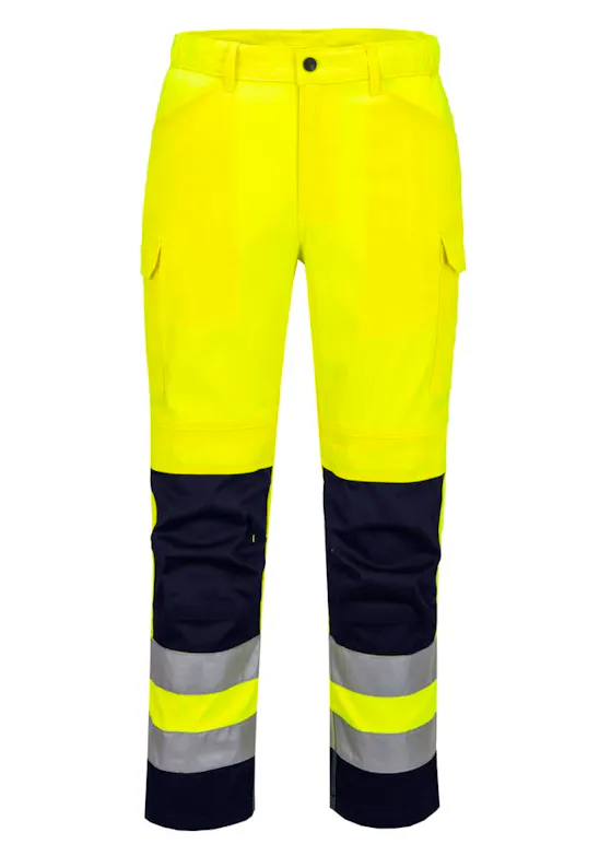 Portwest Werkbroek T143 Hi-Vis Mesh Panel Stretch Reflecterend