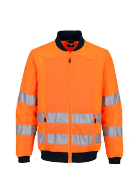 Portwest Werkjack T164 Hi-Vis Mesh Panel Stretch Reflecterend