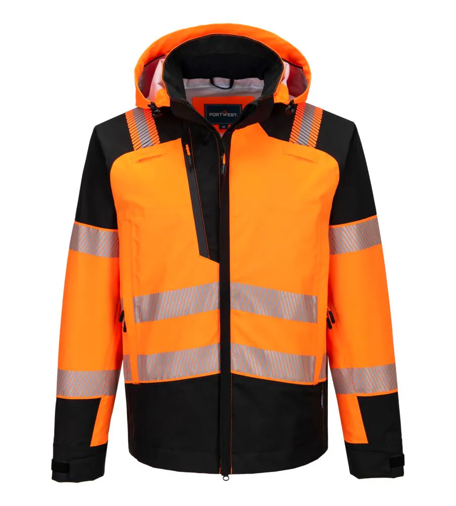 Hohe Sichtbarkeit Orange/Schwarz