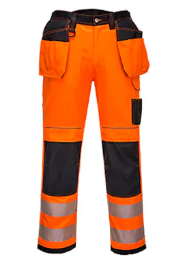 Portwest PW3 Hi-Vis Werkbroek T501 Extra Kort