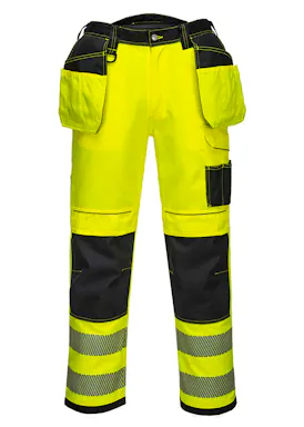 Portwest PW3 Hi-Vis Werkbroek T501 Extra Kort