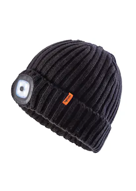 Scruffs gestrickte Beanie-Mütze mit LED