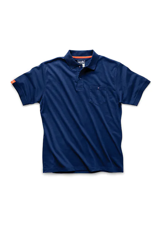 Scruffs Eco Worker Poloshirt Ademend Regular Fit