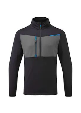 Portwest T755 - WX3 Tech Fleece met Halve Rits