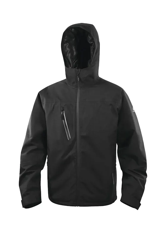 Delta-Ripstop-Parka aus Polyester mit mechanischem Stretch – wasserdicht und atmungsaktiv.