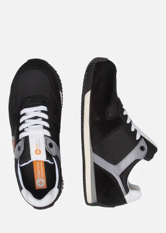 TenToes Sicherheitsschuh Vintage S3 schwarz