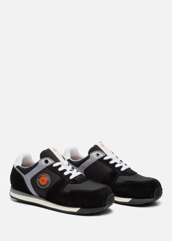 TenToes Sicherheitsschuh Vintage S3 schwarz